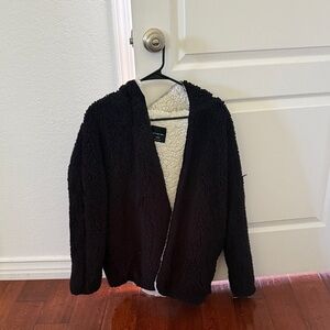 Cozy Black Sherpa Jacket